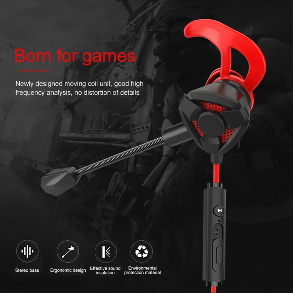 Esports Gaming Headphones - Auriculares con cable para videojuegos, cascos
