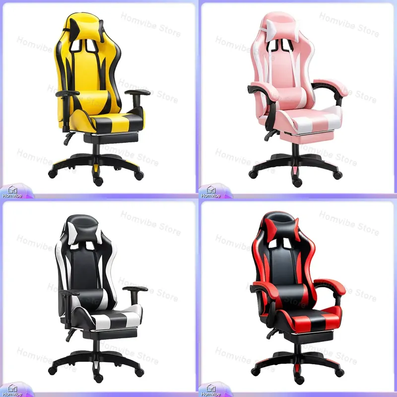 Esports In Gaming - Silla de Juego Ergonómica con Soporte
