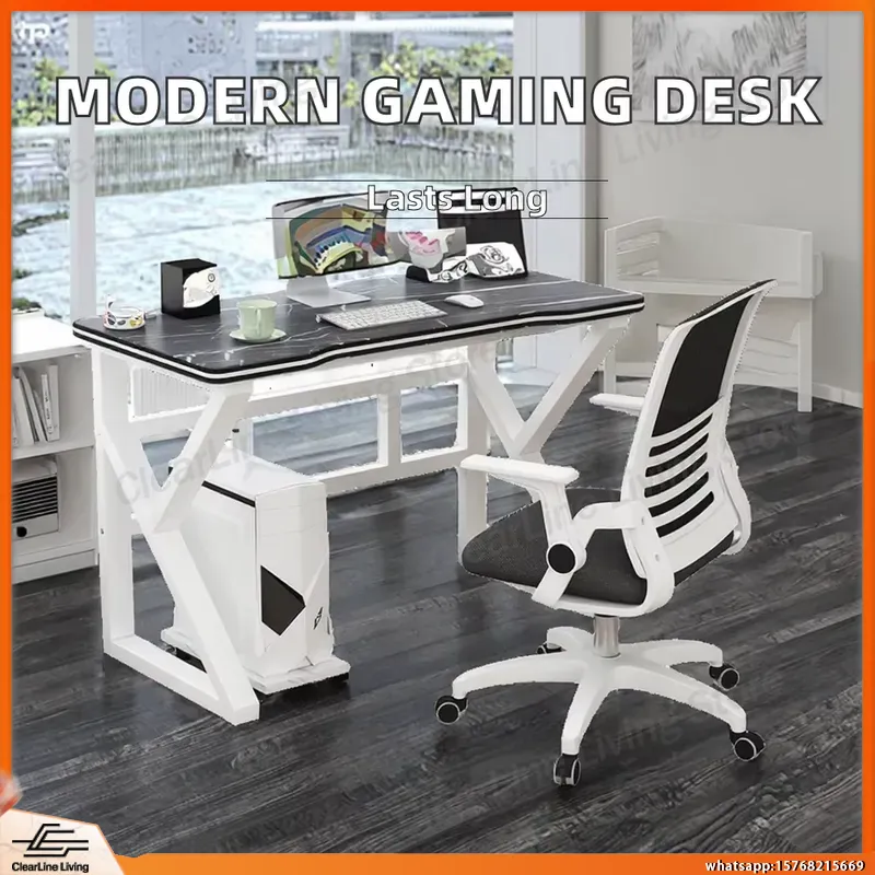 Esports And Gaming Management - Escritorio Gaming RGB LED Iluminado, Ajustable