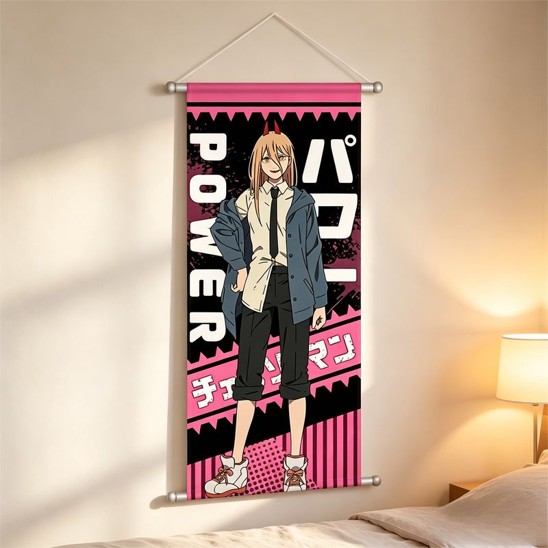 VIKAMA Chainsaw Man Wall Scrol - Esports Gaming Poster reseña y precio