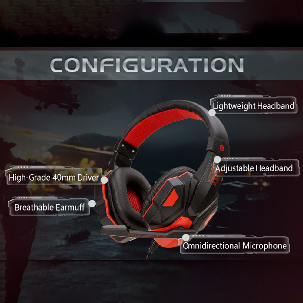 Auriculares para juegos por ca - Esports Gaming Headphones reseña y precio