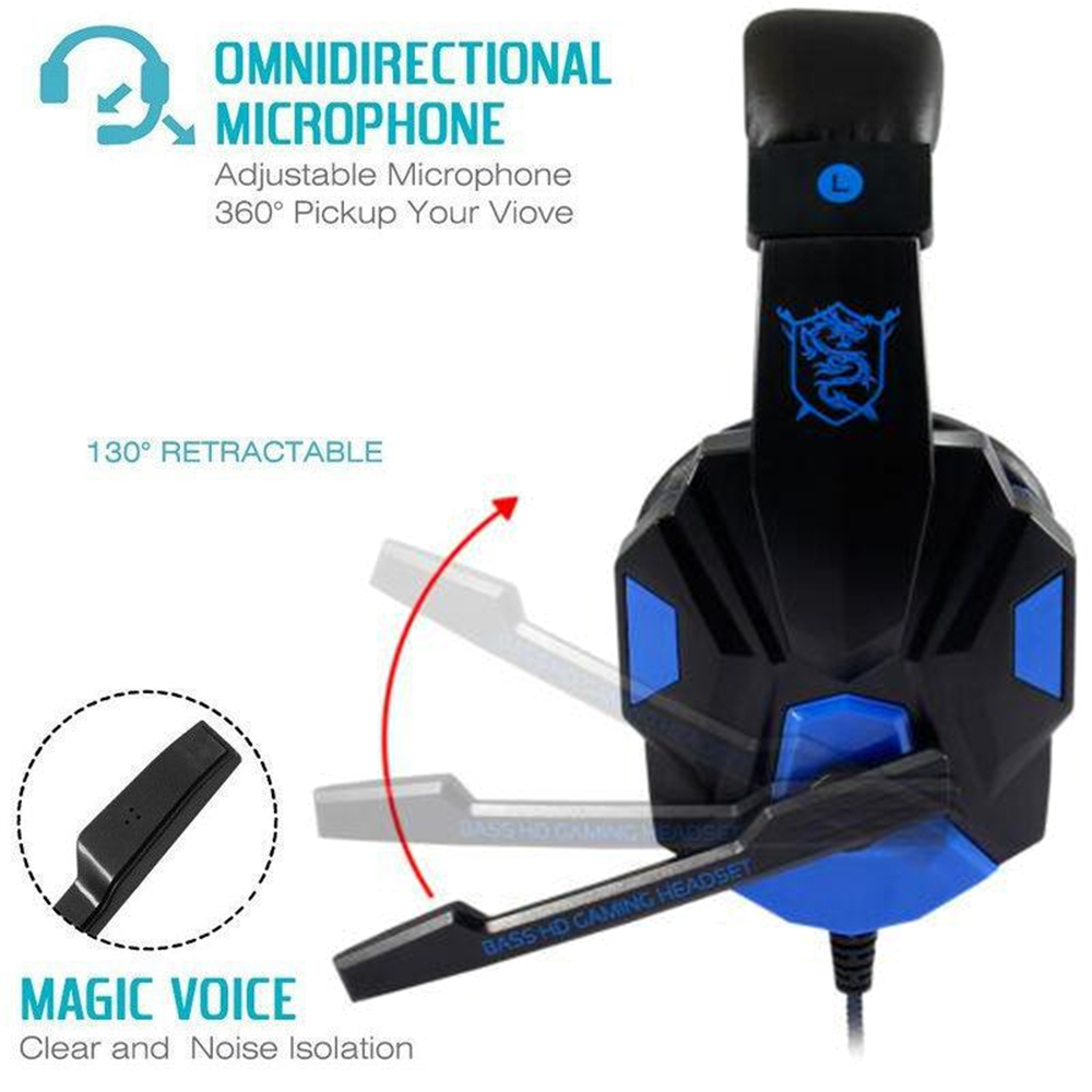 Auriculares para juegos por ca - Esports Gaming Headphones reseña y precio