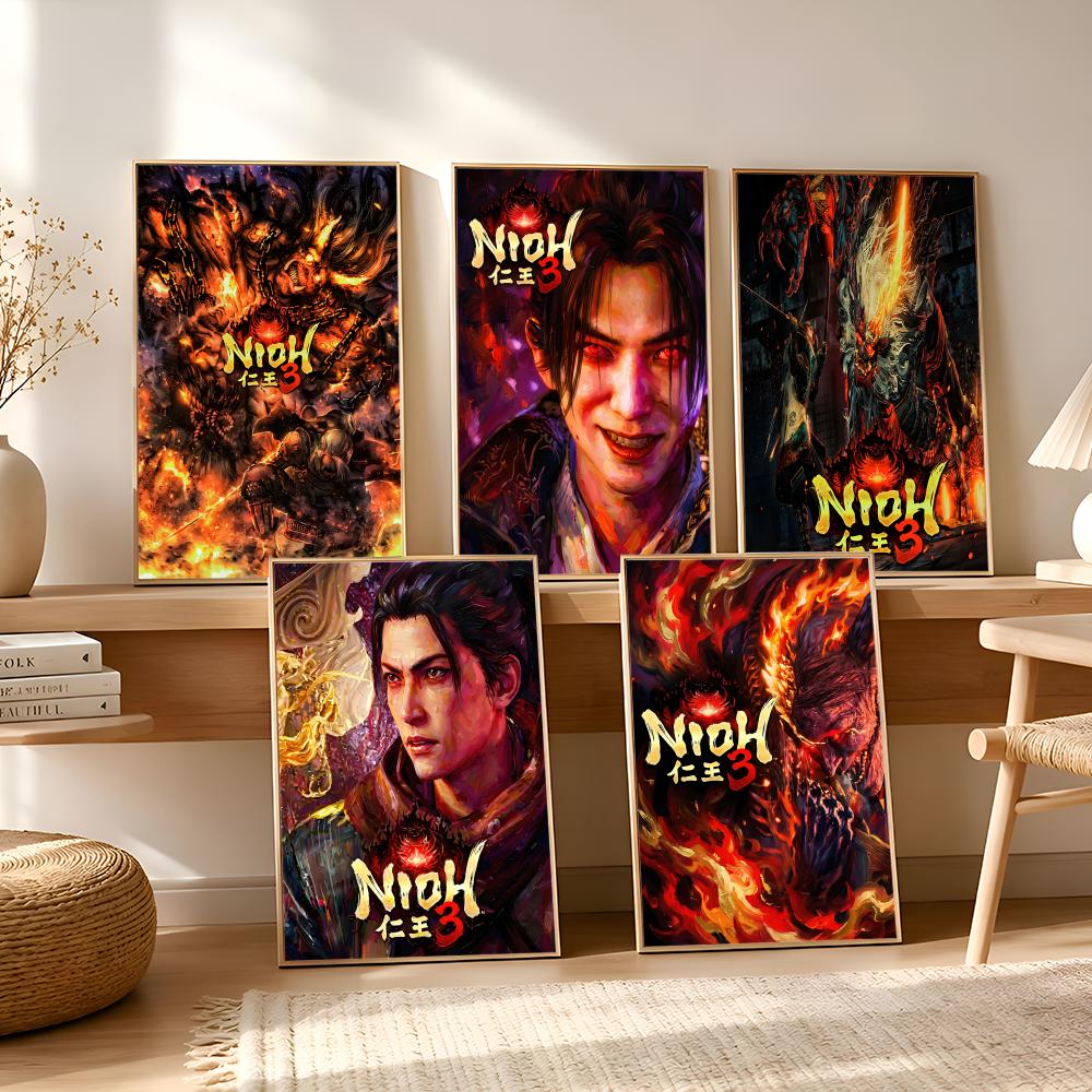 Póster de juego de acción N-Ni - Esports Gaming Poster reseña y precio