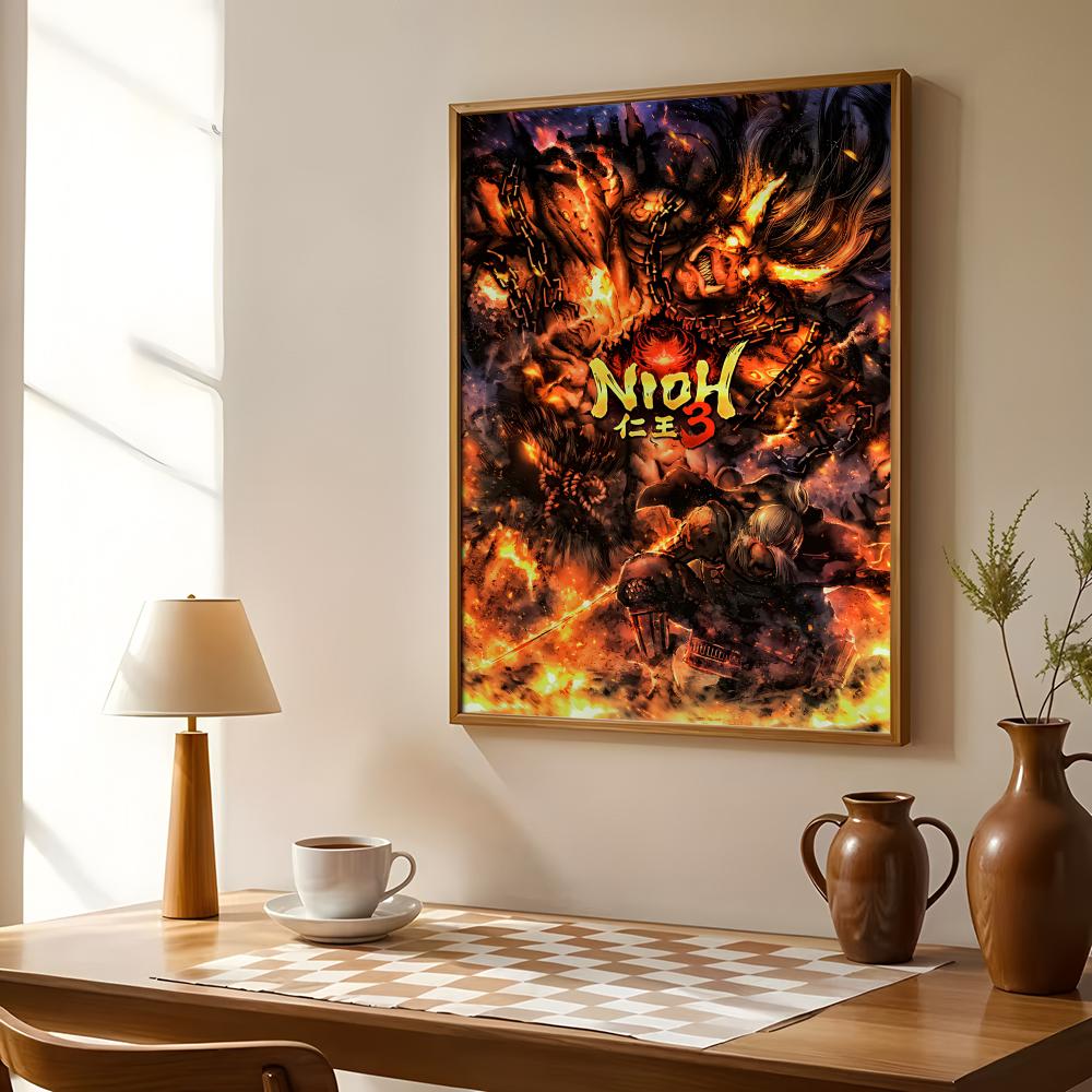 Póster de juego de acción N-Ni - Esports Gaming Poster reseña y precio