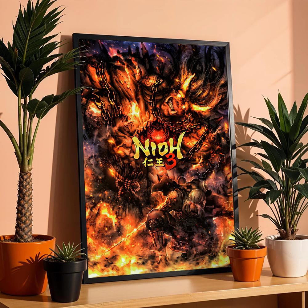 Póster de juego de acción N-Ni - Esports Gaming Poster reseña y precio