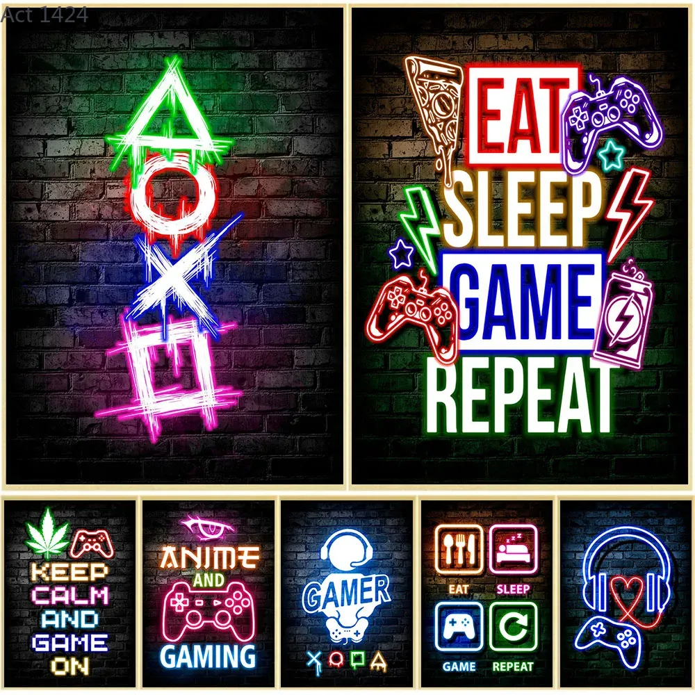 Pósteres de Lona con Diseño de - Esports Gaming Poster reseña y precio