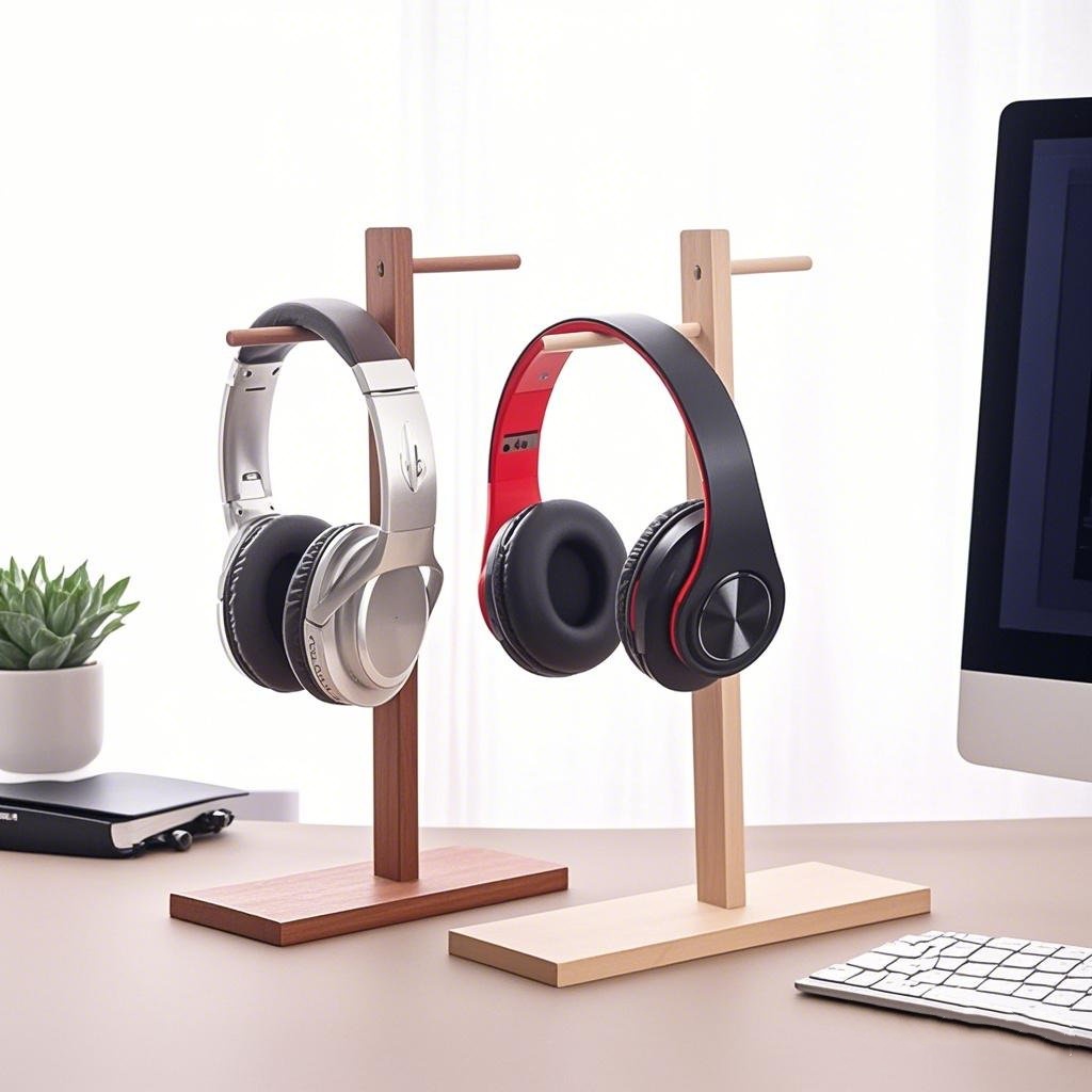 Soporte de madera para auricul - Esports Gaming Headphones reseña y precio