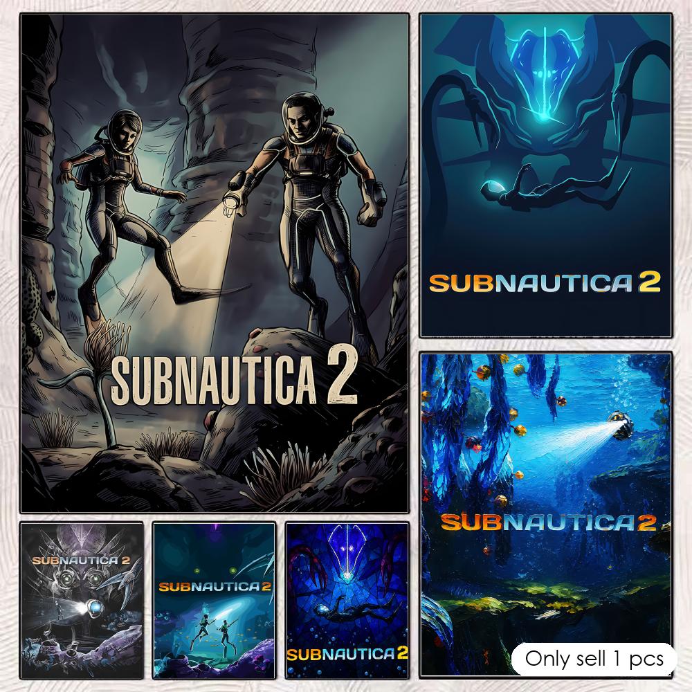 Póster S-SubnauticaS 2 HD, dec - Esports Gaming Poster reseña y precio