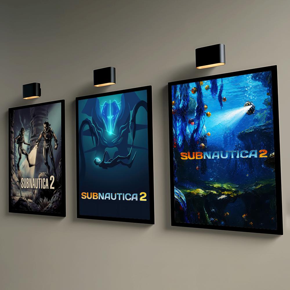 Póster S-SubnauticaS 2 HD, dec - Esports Gaming Poster reseña y precio