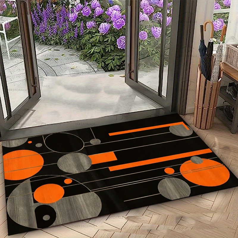 Alfombra Geométrica Negra y Na - Esports Gaming Hotel reseña y precio