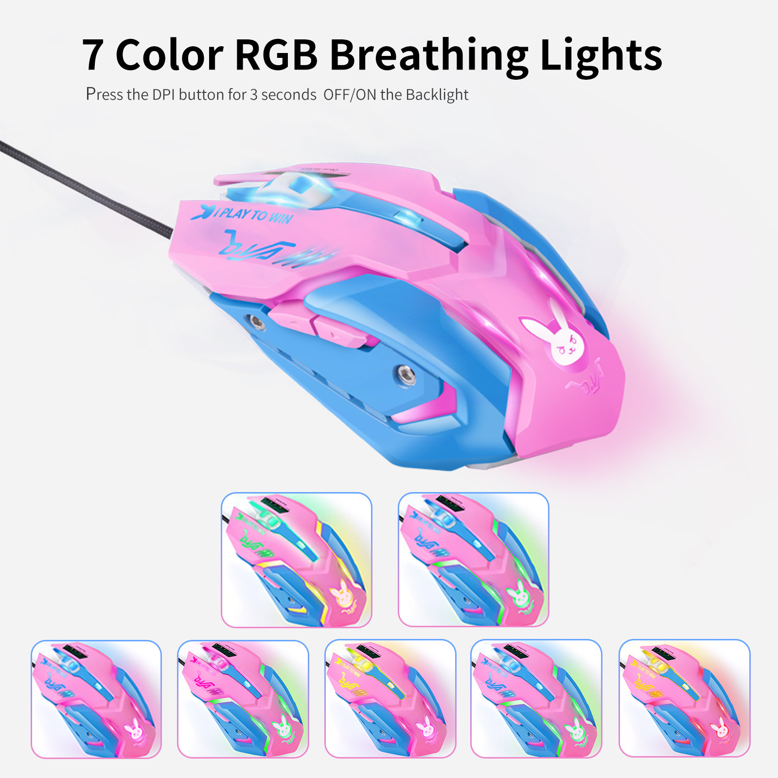 Ratón de Juego Silencioso con  - Esports Gaming Mouse Weight Adjustable reseña y precio