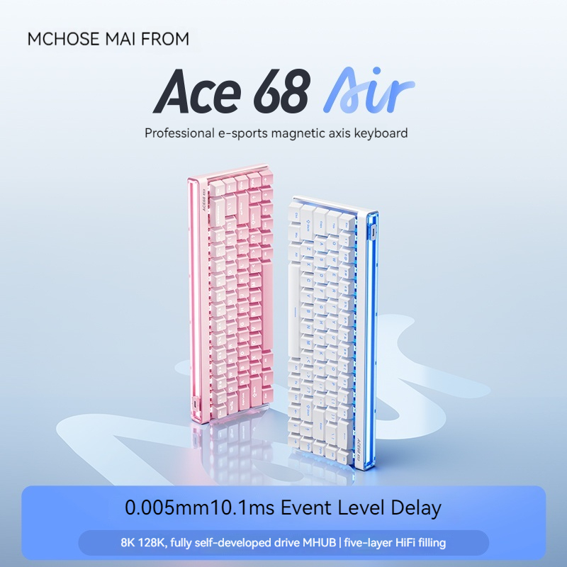 Teclado mecánico Mchose Ace68  - Esports In Gaming reseña y precio