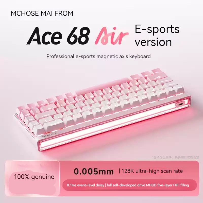 Teclado mecánico Mchose Ace68  - Esports In Gaming reseña y precio