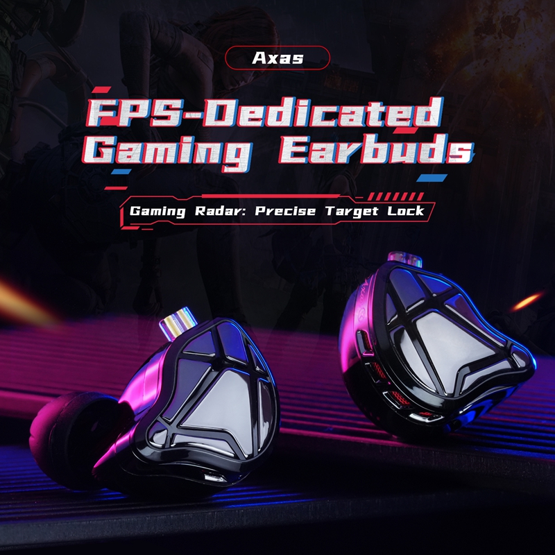    Auriculares KZ Axas FPS Ga - Esports Gaming Monitor reseña y precio